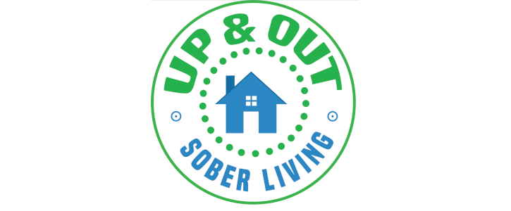 Up & Out Sober Living Logo